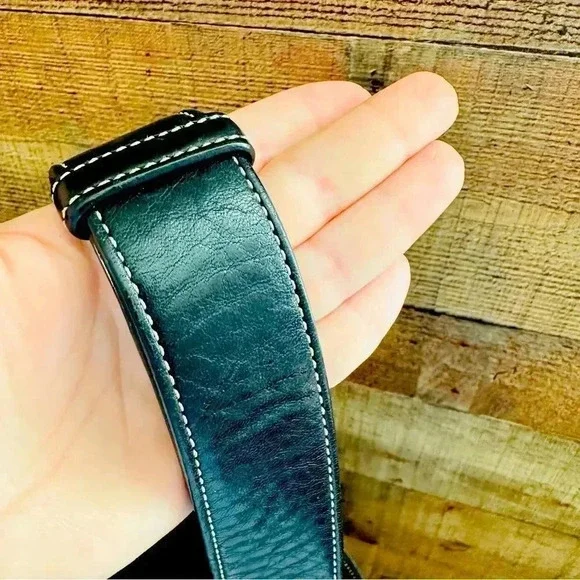 Vintage COACH Soho Slim Duffle Signature C Logo Jacquard Canvas Fabric & Leather - Picture 5 of 12